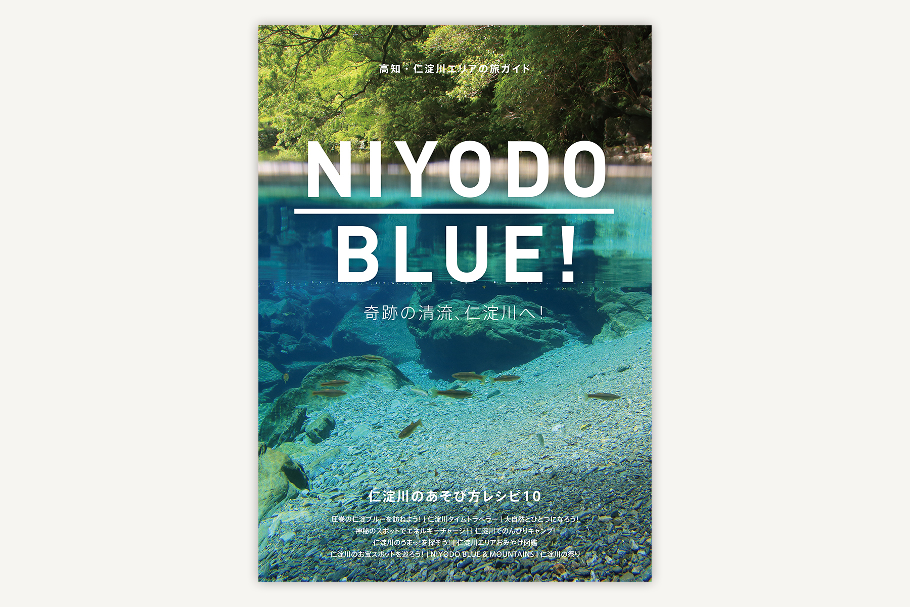仁淀ブルー観光協議会『NIYODO BLUE!-仁淀川のあそび方レシピ10』